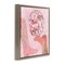 Stupell Industries Cowgirl Boot & Disco Ball Floating Frame By Yvette St. Amant